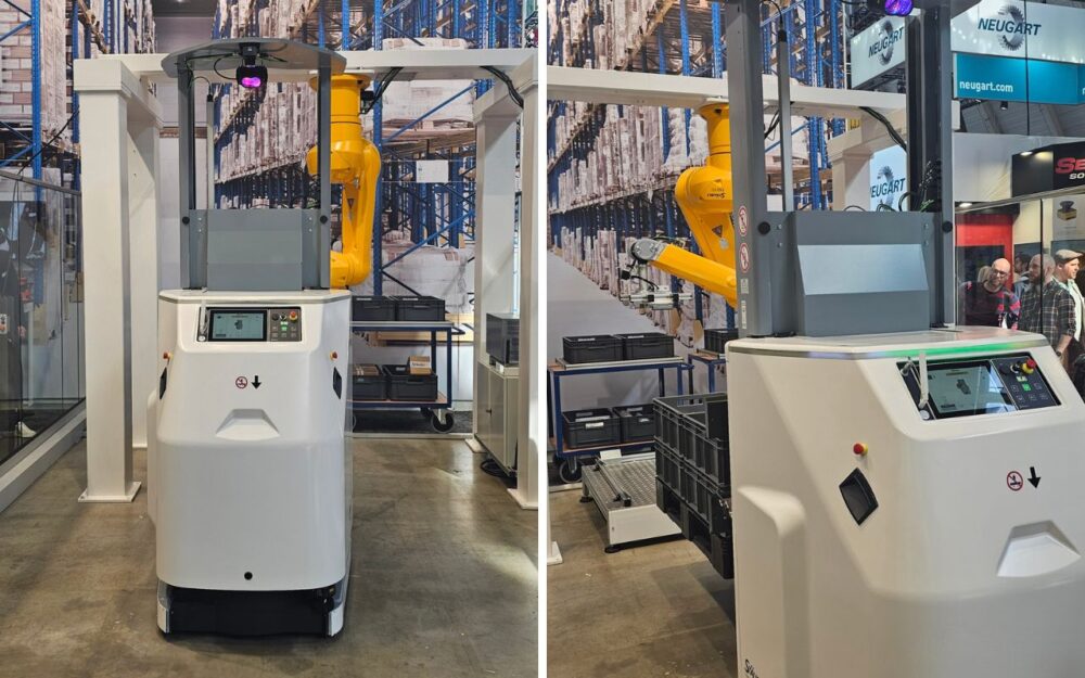AGV Forklift Staubli