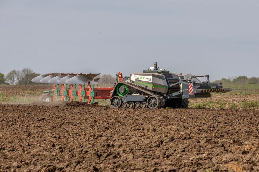 Agri-Robot Sets New Ploughing Record in Half Time a Driven Tractor Would Take