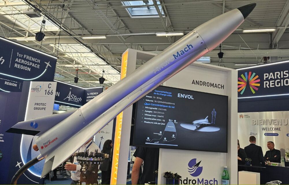 Image AndroMach: The French Startup Aiming to Democratize Access to Microgravity with a Reusable Suborbital Drone