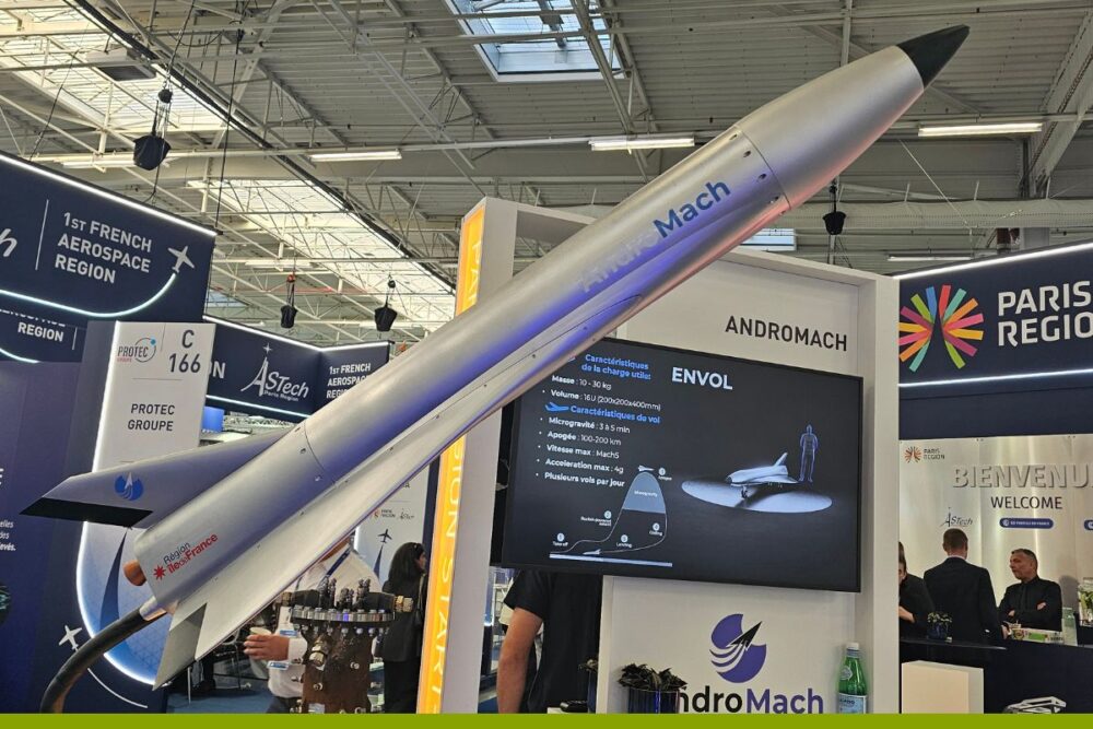 AndroMach: The French Startup Aiming to Democratize Access to Microgravity with a Reusable Suborbital Drone
