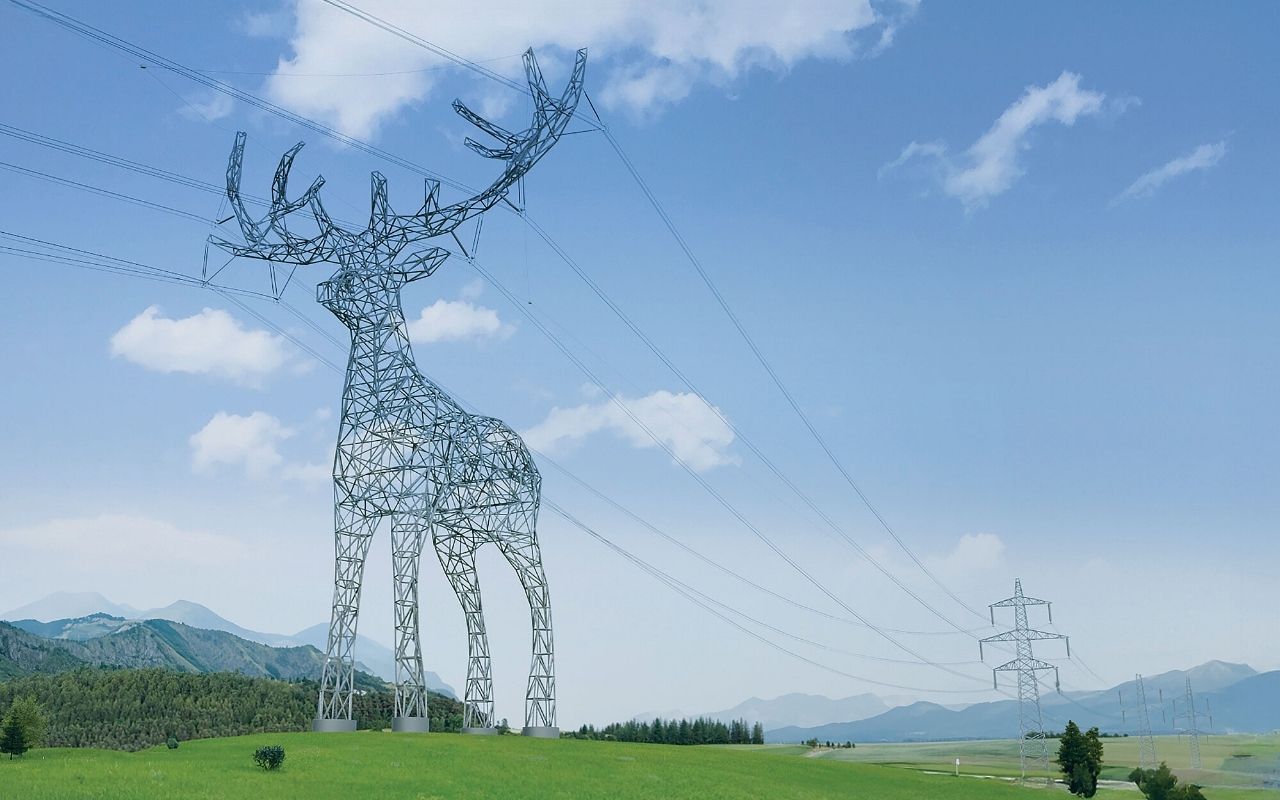 The Austrian Power Giants: Redefining Grid Design Through Art