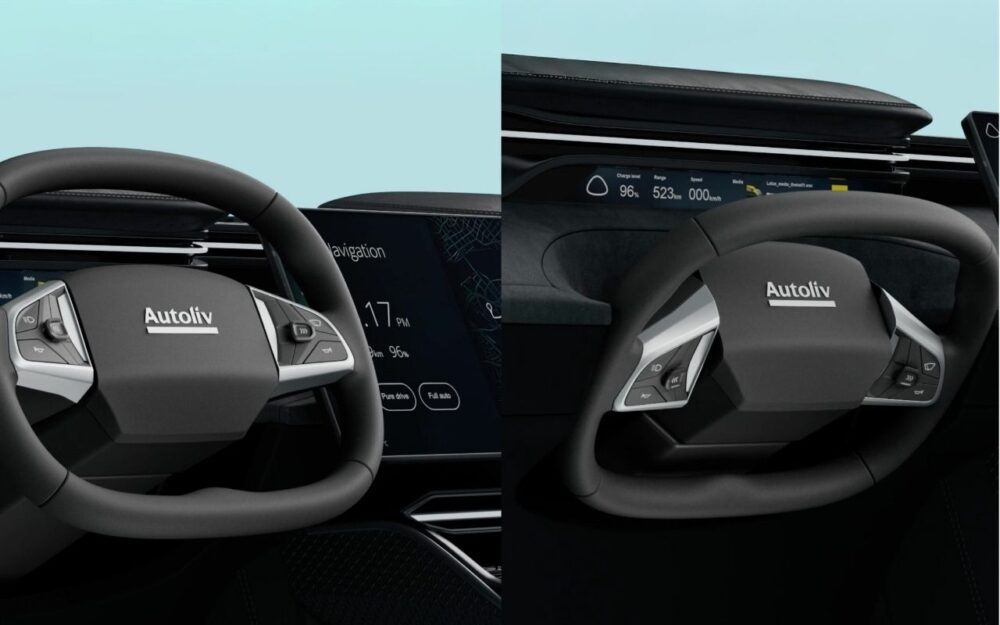 Autoliv Foldable Steering Wheel