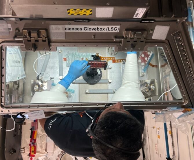Image Microgravity Manufacturing Opens New Frontiers for Life Sciences