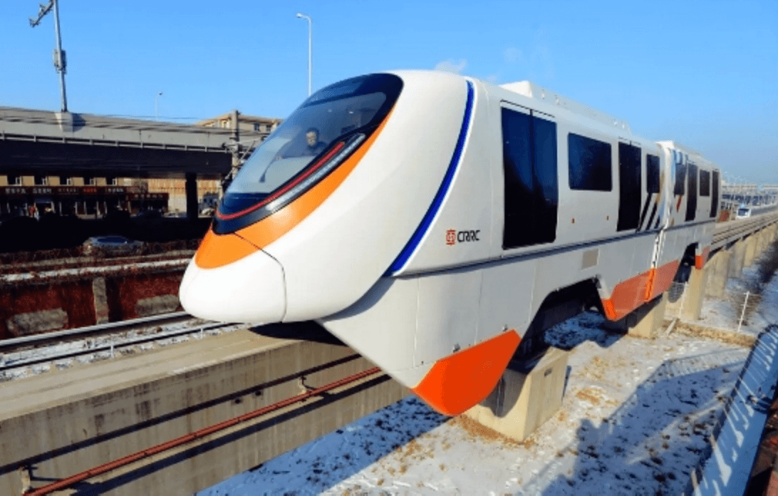 CRRC-Driverless-Monorail-Train