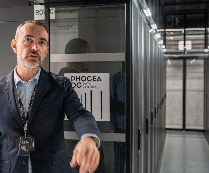 Image Inside a Sovereign Data Center in the Heart of Marseille