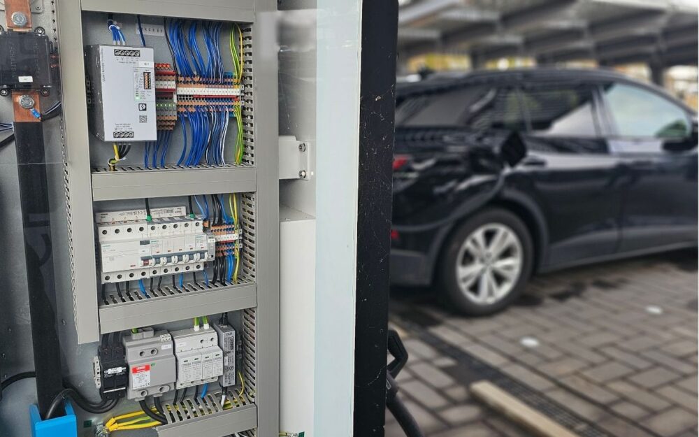 EV Charging on the corporate parking