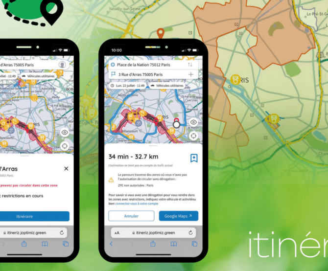 Image Streamlining Deliveries During the Paris 2024 Olympics: Introducing Itinériz by JOPTIMIZ