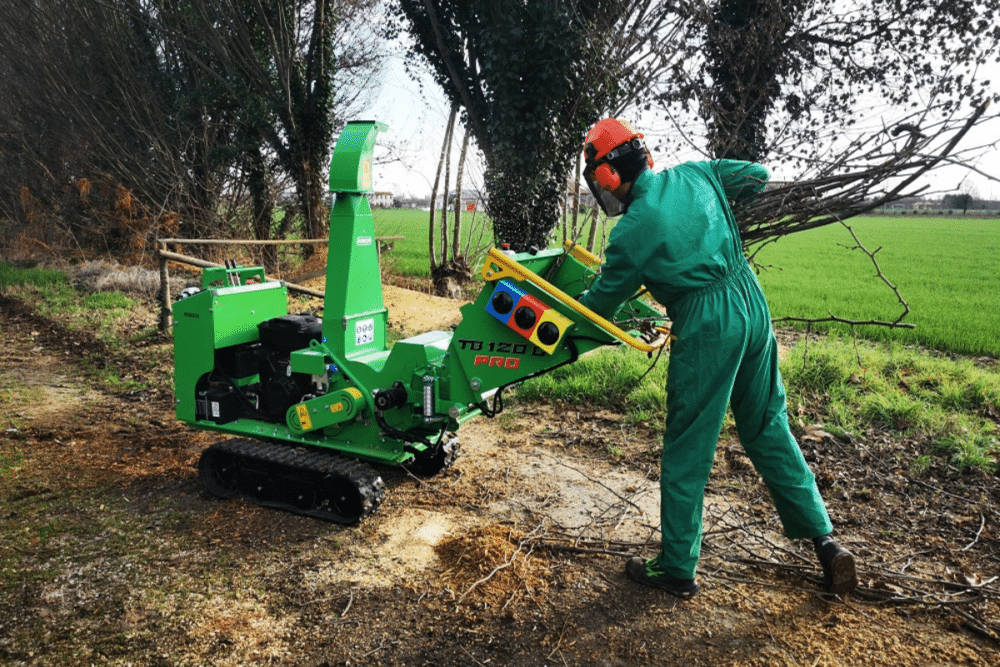 New TB 120 C-Pro Wood Chipper by Peruzzo: Discover Its Power!