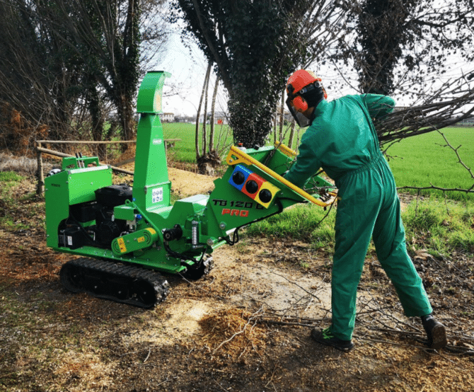 Image New TB 120 C-Pro Wood Chipper by Peruzzo: Discover Its Power!