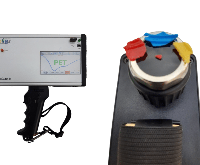 Image Handheld NIR-Plastic Identification Device by IoSys