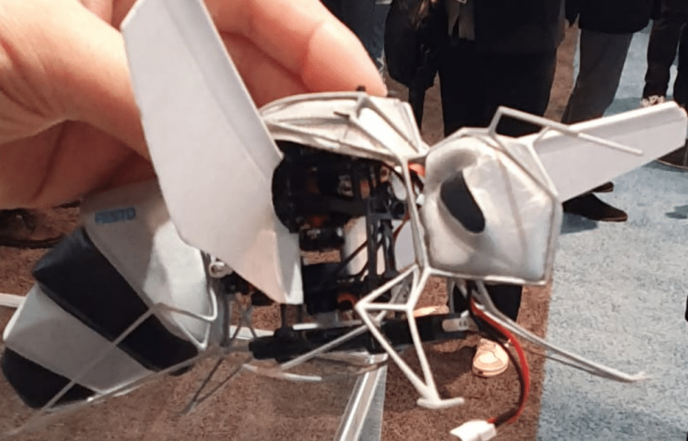 Image Festo Unveils Their New Bionic Bee at Hannover Messe