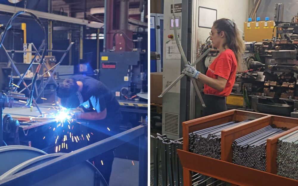 Fermob's factory workers