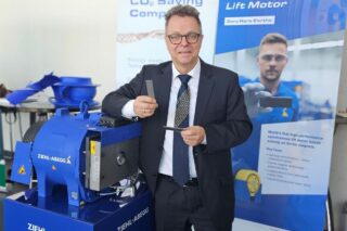 Image At Hannover Messe Press Preview, ZIEHL-ABEGG Unveils Rare-Earth-Free Lift Motor with Ferrite Magnets