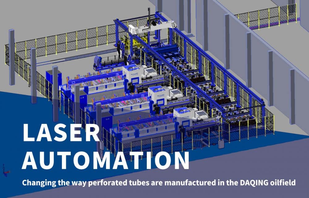 Image SPONSORED. Lasers Are Changing the Way Perforated Tubes in the DAQING Oilfield Are Manufactured