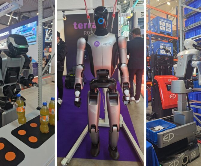 Image Humanoid Robots: Hype or the Future of Automation? Insights from LogiMAT 2026