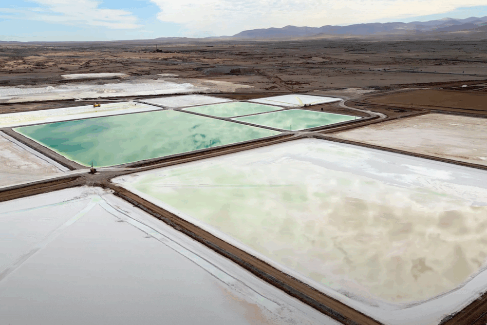 Lithium plant in Chile - iStock