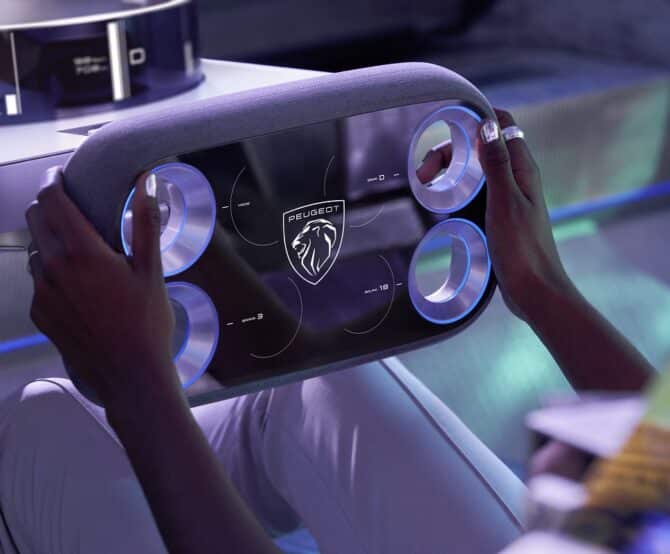Image Hypersquare and Steer-by-Wire: Peugeot’s Electric Revolution
