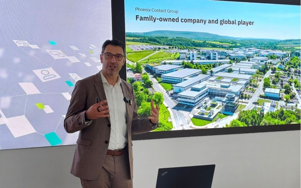 Phoenix Contact COO Ulrich Leidecker