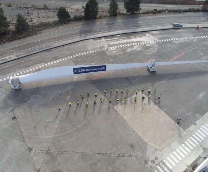 Image Spanish LM Wind Power Has Released the World’s Largest 100% Recyclable Wind Turbine Blade