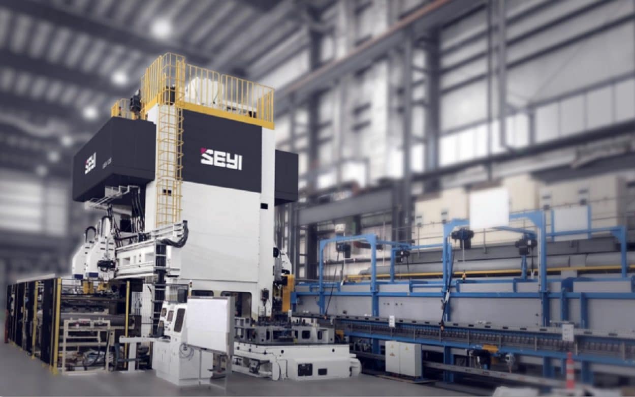 SPONSORED. SEYI Servo Press Optimizes Stamping Process (by SEYI)
