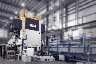 Image SPONSORED. SEYI Servo Press Optimizes Stamping Process (by SEYI)