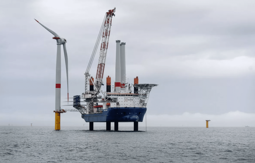 Image France’s First Offshore Wind Turbine Installed off Saint-Nazaire