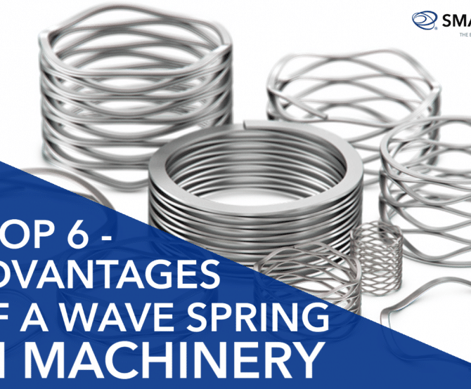 Image SPONSORED. Top 6 Advantages of Wave Springs in Machinery (by Smalley)