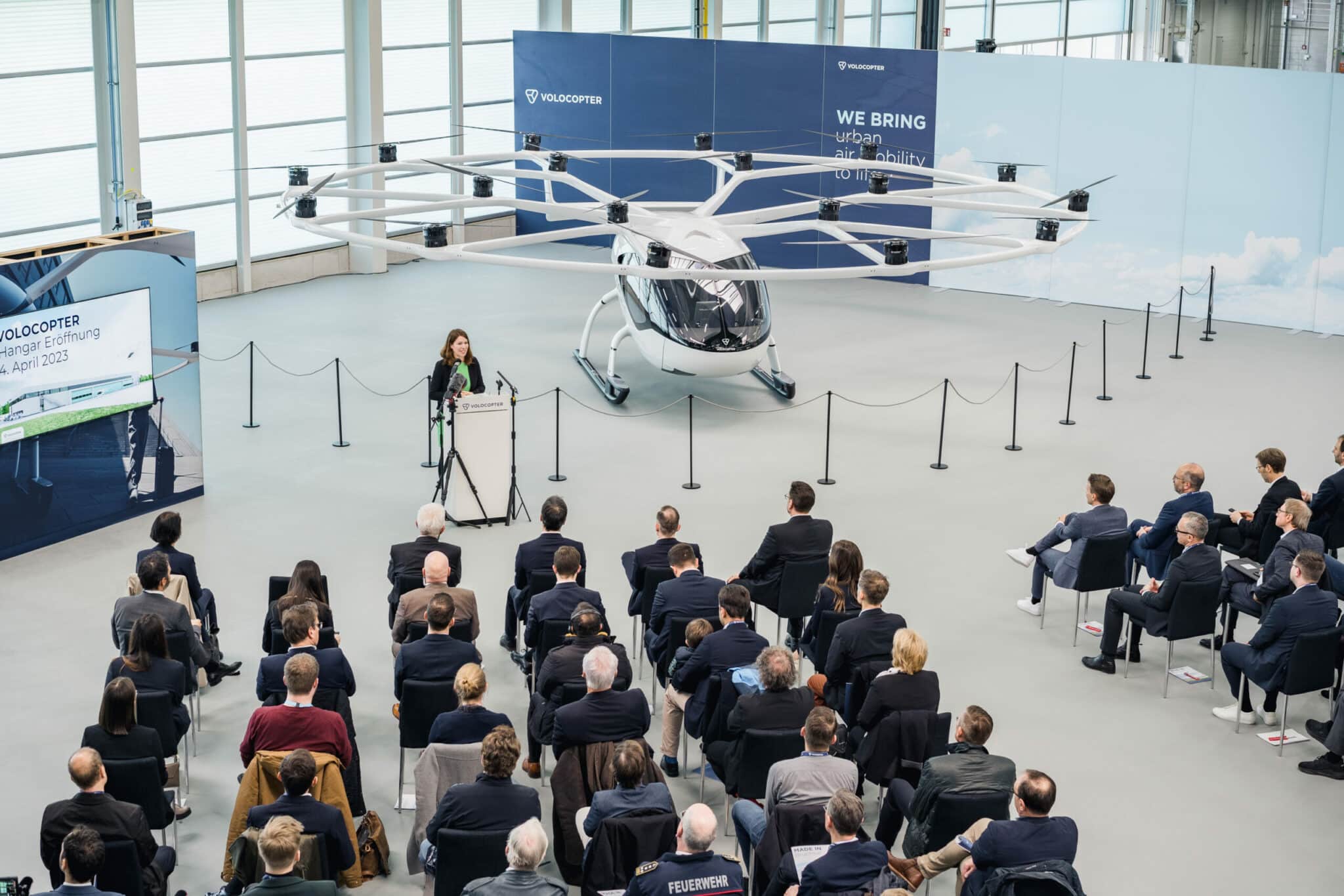 Volocopter Opens Production Facilities for Electric Air Taxis in Germany