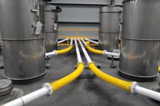 Image EXTRABEND and EXTRACURVE in DURASINT® Reduce Wear Where Pneumatic Conveying Systems Need it Most