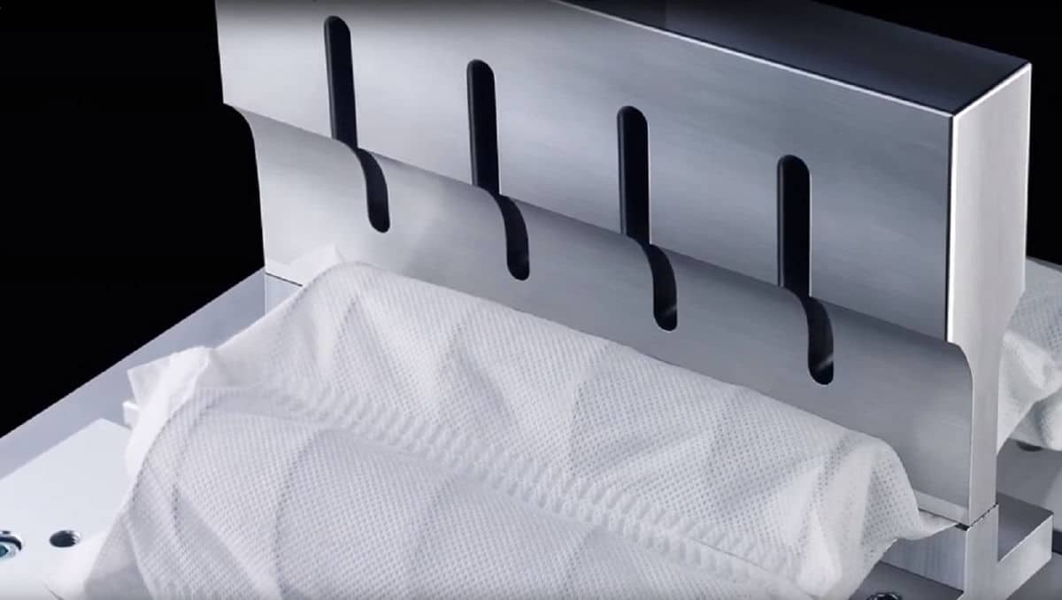 Ultrasonic Welding For Nonwoven Fabrics (Credit: Weber)