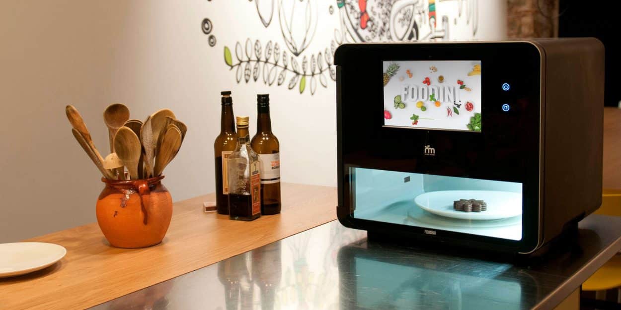 Foodini is a 3D food printing kitchen appliance