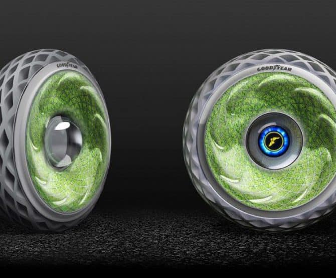 Image 3D-printed Concept Tires Reveal the Road Ahead