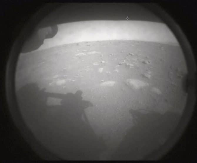 Image Perseverance on Mars: “Touchdown Confirmed”!